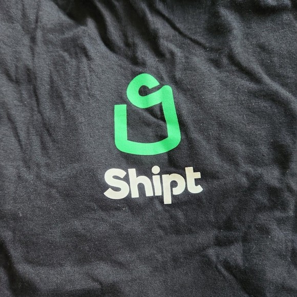 Shipt T Shirt Size X Large Shopper Black Official Short Sleeve Gildan Soft Style - Picture 6 of 6